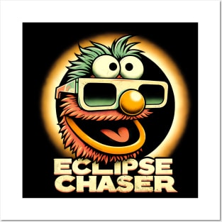 Eclipse Chaser 2024: Muppet & Total Solar Eclipse Adventure Shirt Posters and Art